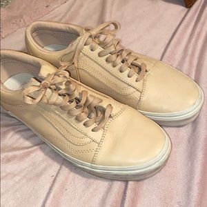 Tan leather vans